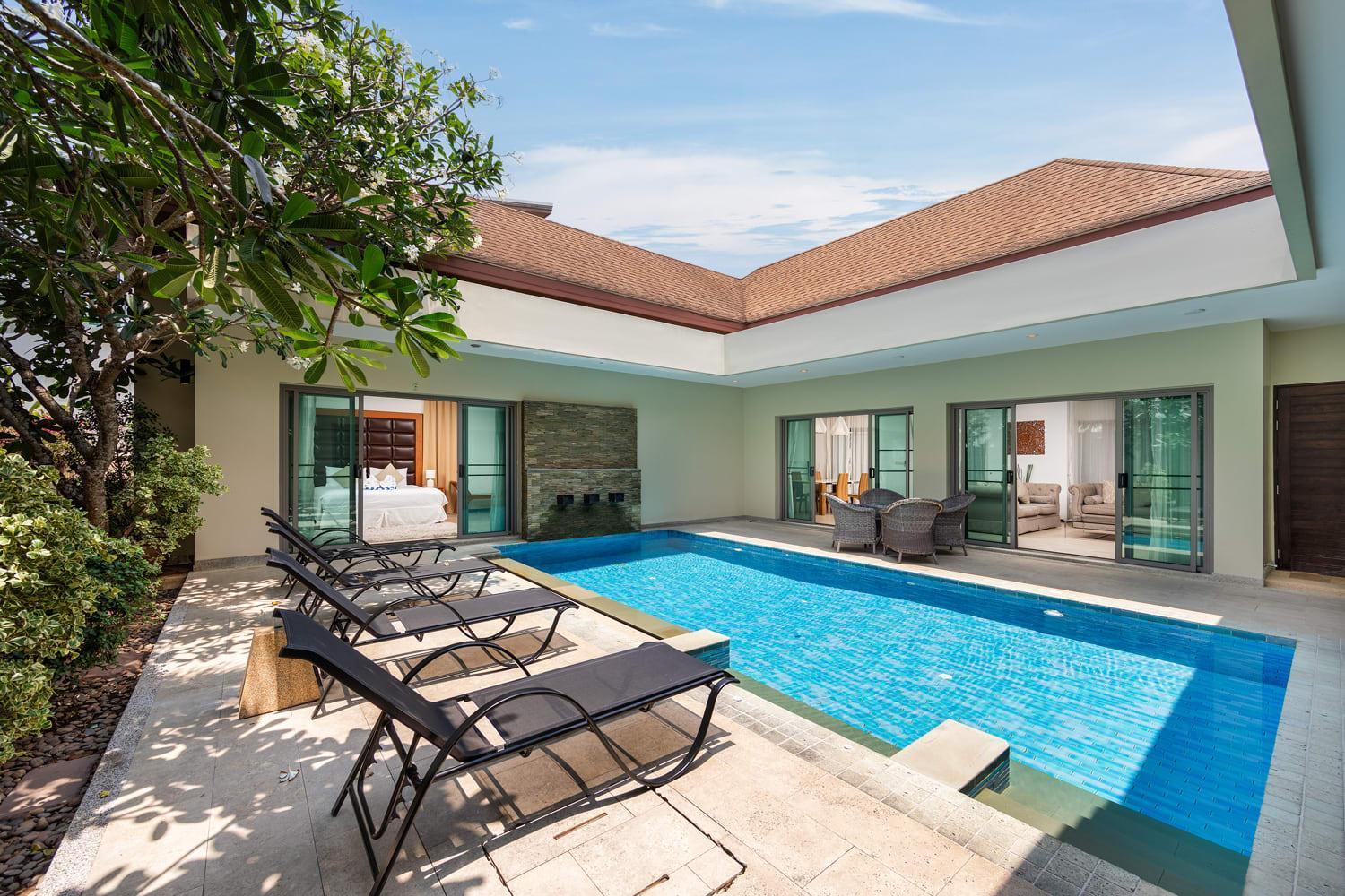 Villa Bond| 3 Bedrooms | Private Pool | 3 Min To Naiharn Beach Rawai Exterior photo