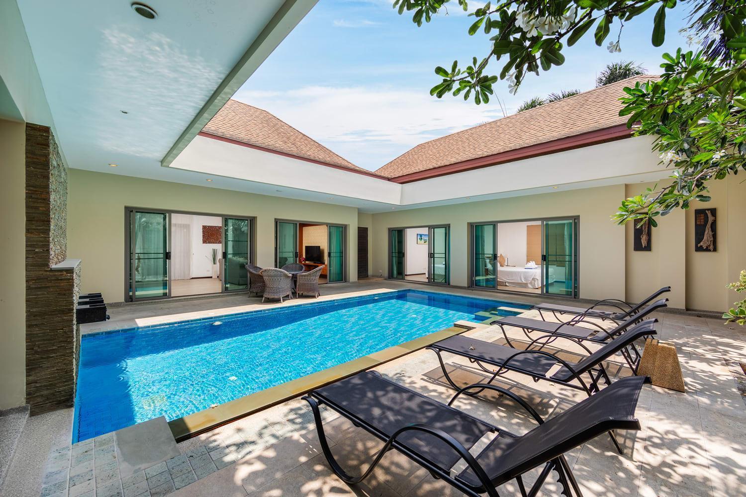 Villa Bond| 3 Bedrooms | Private Pool | 3 Min To Naiharn Beach Rawai Exterior photo